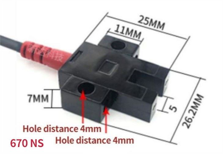 Slot Type Limit Photoelectric Switch